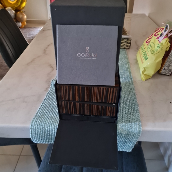 Corum wooden box